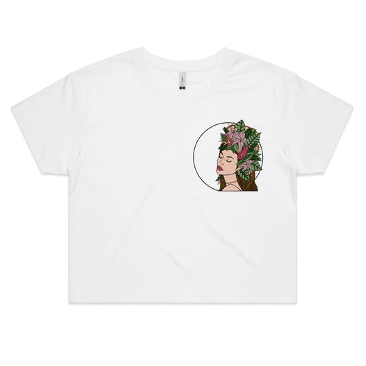 Full Circle - Women's Crop Tee