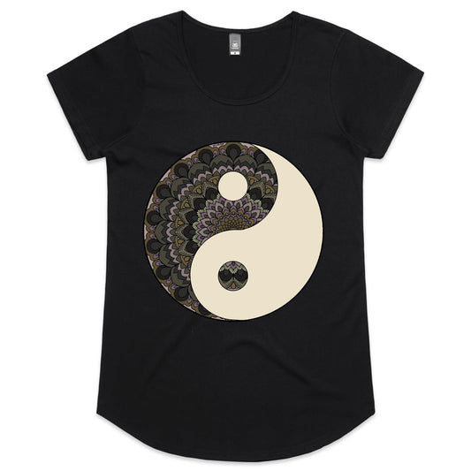 Balance in colour - Womens Scoop Neck T-Shirt