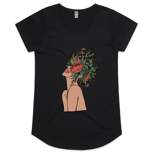 Head in the Wylds -  Womens Scoop Neck T-Shirt