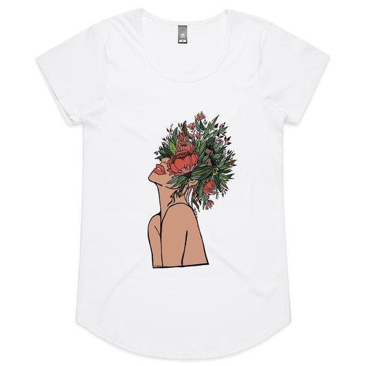 Head in the Wylds -  Womens Scoop Neck T-Shirt