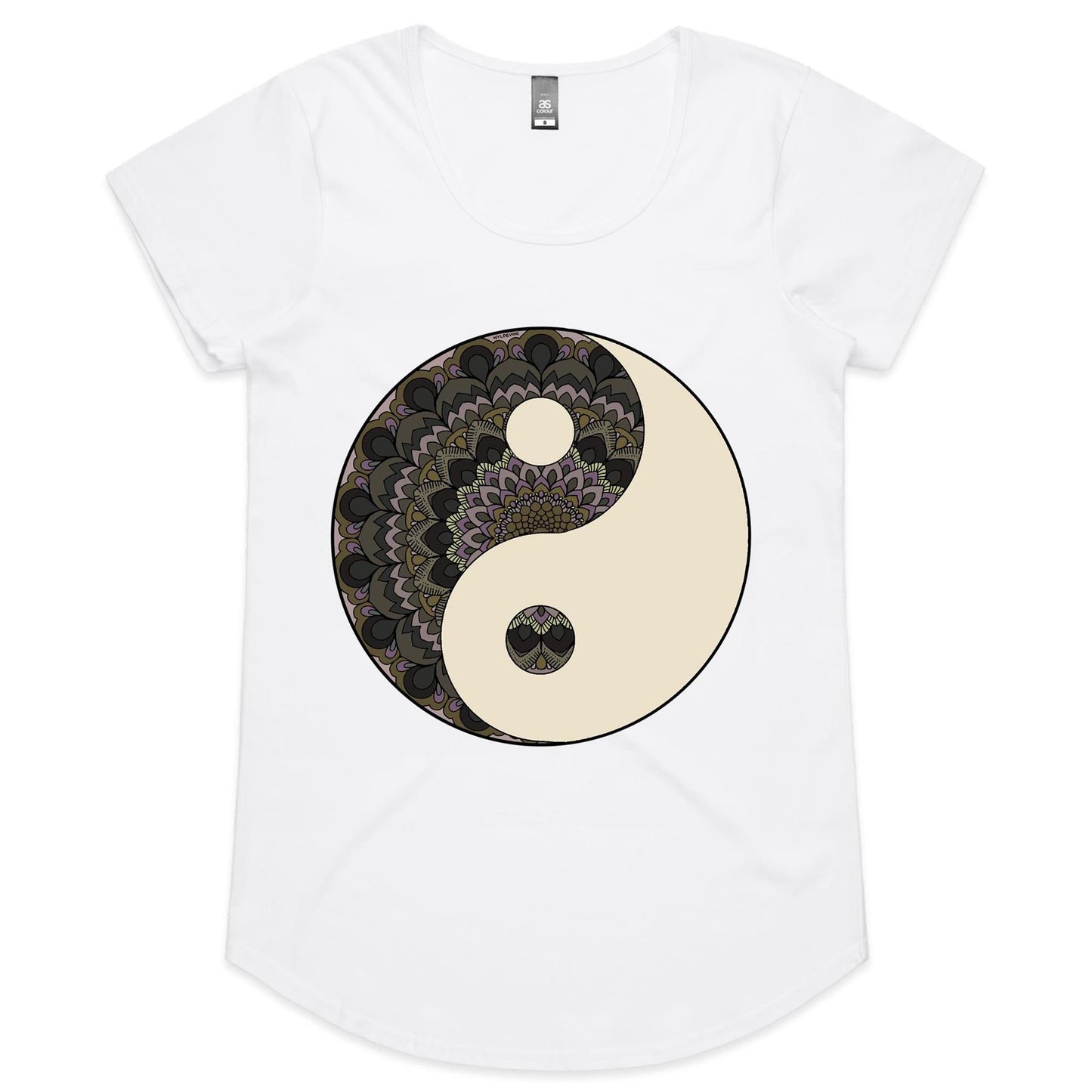 Balance in colour - Womens Scoop Neck T-Shirt