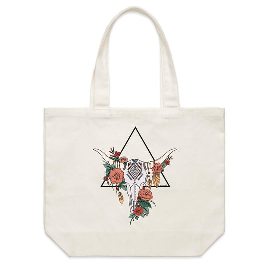 Shoulder Canvas Tote Bag - Strength