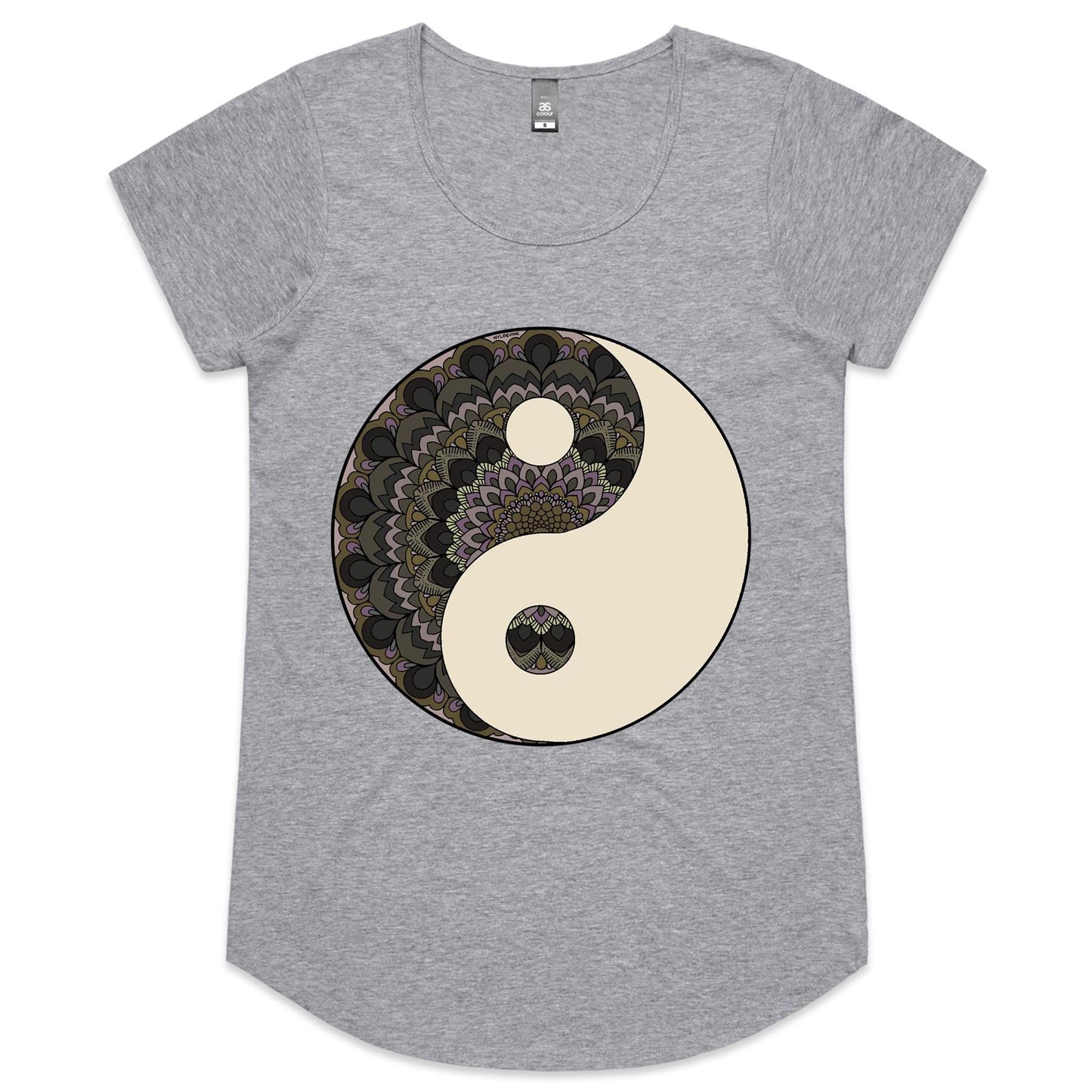 Balance in colour - Womens Scoop Neck T-Shirt